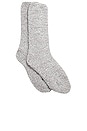 view 1 of 1 CALCETINES COZYCHIC SOCKS in Oyster & White