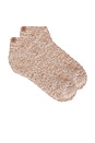 view 1 of 2 BAREFOOT DREAMS COZYCHIC HEATHERED TENNIS SOCKS ソックス in Willow & White