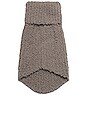 view 2 of 2 CozyChic Ribbed Pet Sweater in Warm Gray