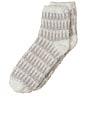 view 1 of 2 COZYCHIC STRIPE GEO TENNIS SOCKS ソックス in Pearl Multi