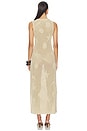 view 4 of 4 Sunbleached Shell Motif Midi Dress in Stone