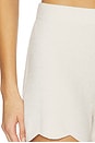 view 6 of 6 CozyChic Ultra Lite Scallop Short in Sand Dune