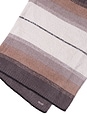 view 3 of 3 CozyChic Ombre Sarape Throw in Sable Multi