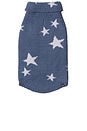 view 1 of 2 CozyChic Starry Night Pet Sweater in Blue Dusk & Pearl