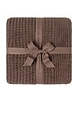 view 2 of 3 CozyChic Waffle Throw in Sable