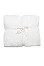 view 1 of 1 King CozyChic Ribbed Bed Blanket in White