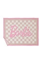 view 2 of 4 CozyChic Barbie Checkered Throw in Barbie Pink Multi