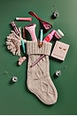 view 3 of 3 x REVOLVE CozyChic Holiday Cable Stocking in Stone