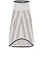 view 2 of 2 JERSEY PARA MASCOTA COZYCHIC COTTON CLASSIC STRIPE PET SWEATER in Oatmeal & Cream