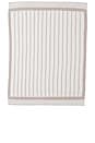 view 2 of 3 CozyChic Border Stripe Throw in Sahara & Cream