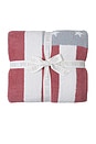 view 3 of 3 CozyChic American Flag Blanket in Moonwater Multi