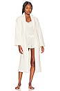 view 1 of 4 CozyChic Robe in White