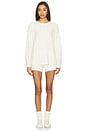 view 1 of 9 X Revolve Cable Pullover And Short Set in Cream