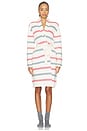 view 1 of 3 CozyChic Ultra Lite Stripe Robe in Cream