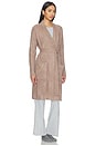 view 3 of 4 CozyChic Ribbed Robe in Sable