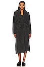 view 2 of 4 CozyChic Solid Robe in Carbon