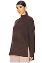 view 3 of 5 CozyChic High Low Pullover in Java