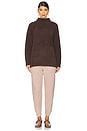 view 5 of 5 CozyChic High Low Pullover in Java