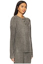 view 2 of 4 CozyChic Lite Textured Pullover in Olive Branch