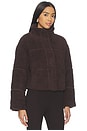 view 3 of 5 Brushed CozyChic Puffer Jacket in Umber