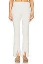 view 1 of 6 CozyChic Ultra Lite Front Slit Pant in Almond