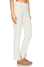 view 2 of 6 CozyChic Ultra Lite Front Slit Pant in Almond