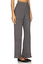 view 2 of 6 CozyChic Ultra Lite Lurex Rib Wide Leg Pant in Carbon