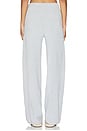 view 4 of 6 CozyChic Ultra Lite Tie Waist Relaxed Pant in Frost