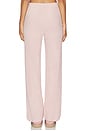 view 4 of 6 CozyChic Ultra Lite Textured Hem Rib Pant in Teaberry