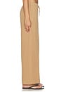 view 4 of 7 PANTALÓN PIERNA ANCHA WIDE LEG PANT in Dark Tan