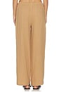 view 5 of 7 PANTALÓN PIERNA ANCHA WIDE LEG PANT in Dark Tan