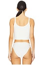 view 3 of 4 CozyChic Luxe Cropped Cami in Pearl