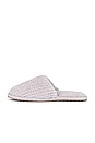 view 5 of 5 CozyChic Ribbed Slipper in Silver Ice