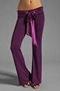 view 1 of 6 Яркие брюки-клеш Lounge Bunny in Plum