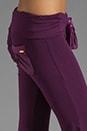 view 5 of 6 Яркие брюки-клеш Lounge Bunny in Plum