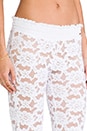 view 5 of 7 Lady Lace Pants in White