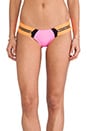 view 1 of 4 BRAGUITA BIKINI in Neon Pink & Orange