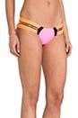 view 2 of 4 BRAGUITA BIKINI in Neon Pink & Orange