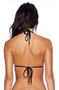 view 3 of 3 Black Diamond Bikini Top in Black