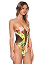 view 3 of 4 Tropical Oasis Swimsuit in Multi