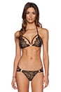 view 1 of 3 TOP BIKINI GUNPOWDER & LACE in Black Lace
