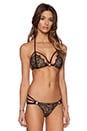 view 2 of 3 TOP BIKINI GUNPOWDER & LACE in Black Lace