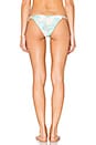 view 3 of 4 BAS DE MAILLOT DE BAIN BASIQUE AVEC LIENS À NOUER in Aqua Palm