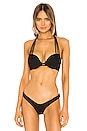 view 1 of 4 Kennedy Push Up Bikini Top in Black