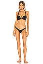 view 4 of 4 Kennedy Push Up Bikini Top in Black