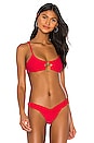 view 1 of 4 HAUT DE MAILLOT DE BAIN LEXI in Psycho Red