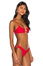 view 2 of 4 HAUT DE MAILLOT DE BAIN LEXI in Psycho Red