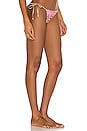 view 2 of 4 Ariel Skimpy Bikini Bottom in Pink Ombre