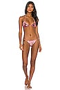 view 4 of 4 Ariel Skimpy Bikini Bottom in Pink Ombre