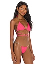 view 2 of 4 HAUT DE MAILLOT DE BAIN BROOKLYN in Popstar Pink